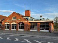 Kontor/butik/lager i den gamle brandstation